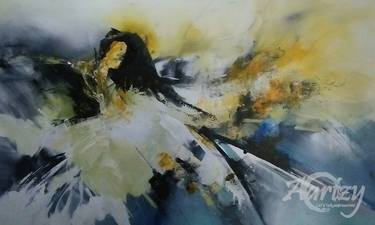 Print of Abstract Expressionism Abstract Paintings by Wasantha Ranjan