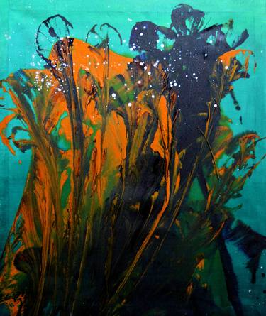 Print of Expressionism Nature Paintings by Wasantha Ranjan