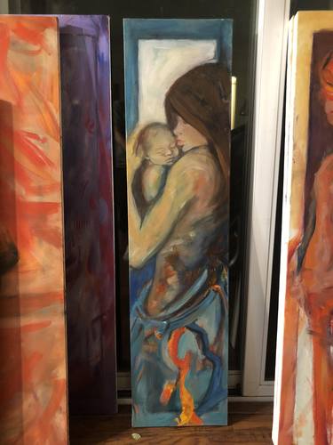 Original Fine Art Family Paintings by Laura Peisner