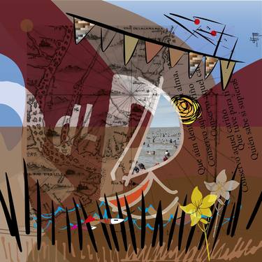 Print of Conceptual Landscape Collage by Carlos Falco