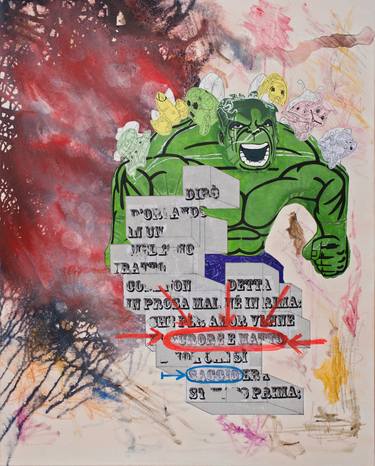 Print of Conceptual Pop Culture/Celebrity Paintings by Rosemary Salkin Sbiroli