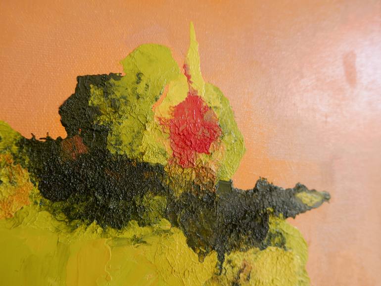 Original Abstract Expressionism Abstract Painting by David Faundez