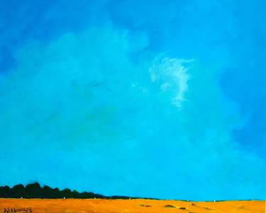 SUMMER SKY AND CANOLA FIELD thumb