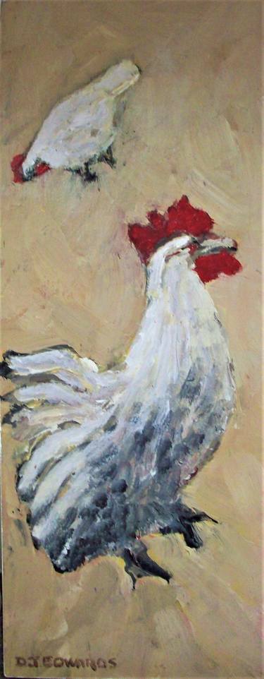 Original Impressionism Animal Paintings by David Edwards