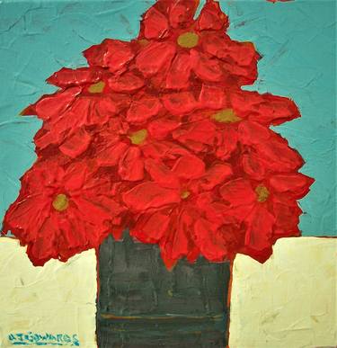 Original Floral Paintings by David Edwards