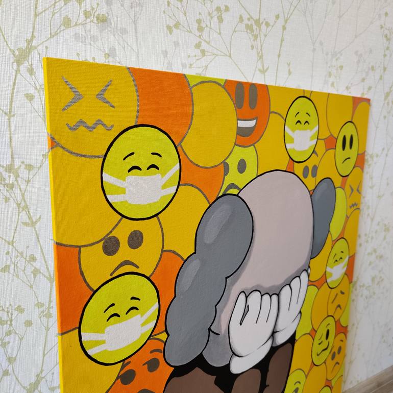 Original Illustration Comics Painting by Lee Truka