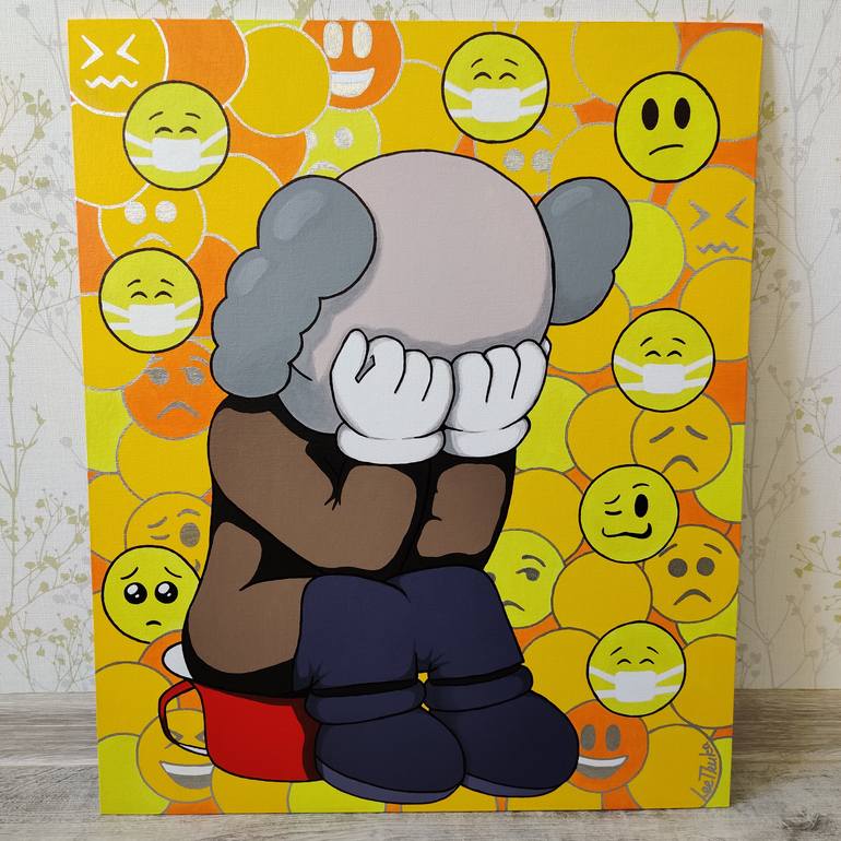 Original Illustration Comics Painting by Lee Truka