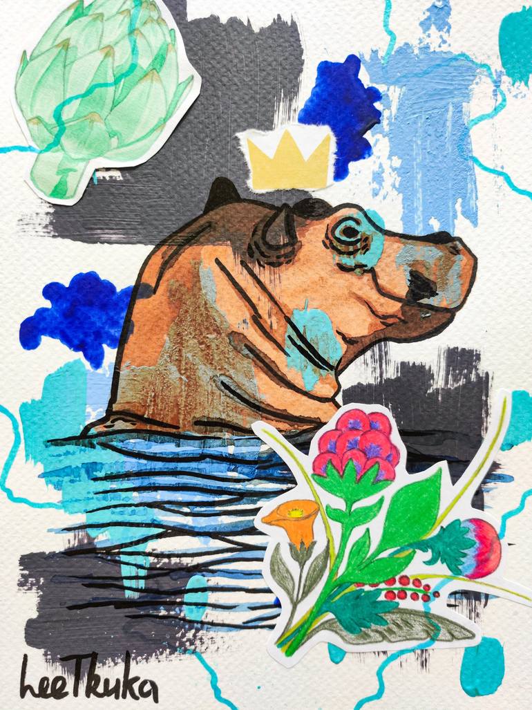 PARTY KING Painting by Lee Truka Saatchi Art