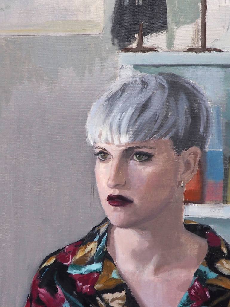 Original Figurative People Painting by Carmen Chofre