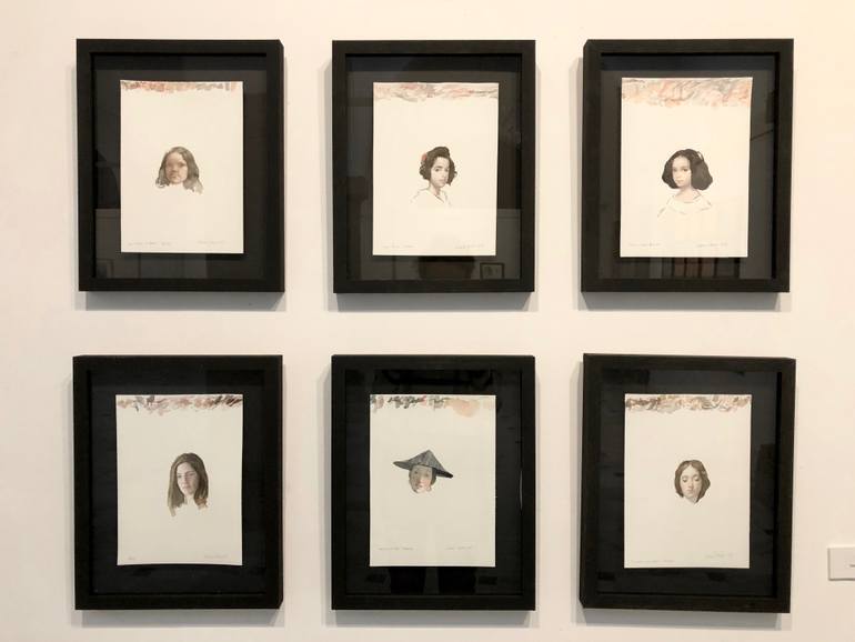 Original Figurative People Painting by Carmen Chofre