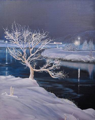Print of Fine Art Tree Paintings by Natalja Geimane