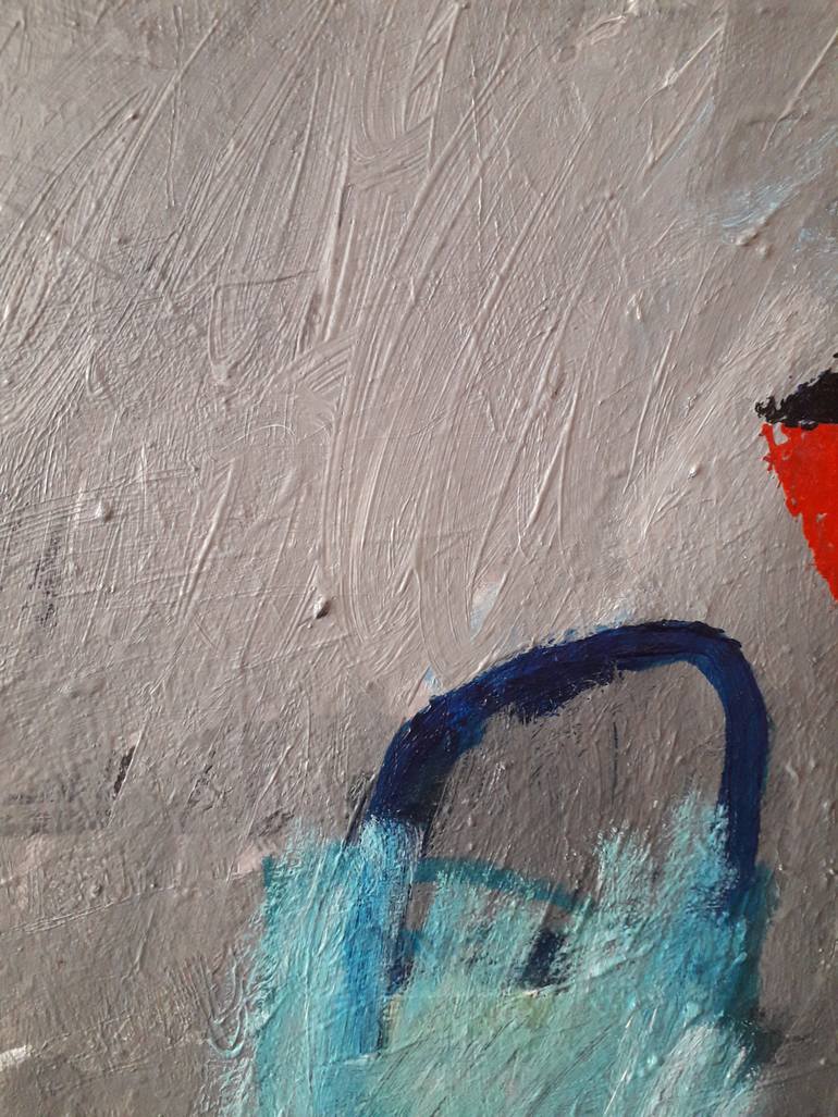 Original Abstract Expressionism Abstract Painting by Anin N