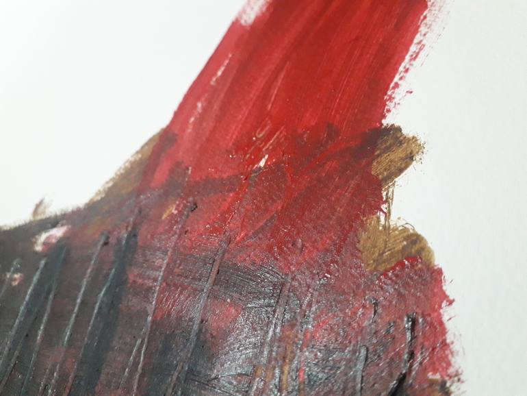 Original Abstract Expressionism Abstract Painting by Anin N