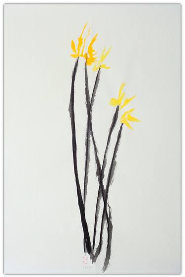 Print of Abstract Floral Drawings by Svetlana Neskovska