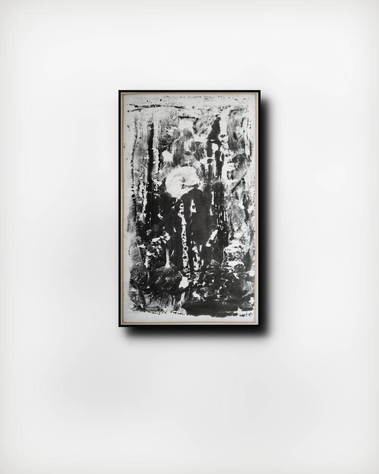 Original Abstract Landscape Printmaking by Svetlana Neskovska