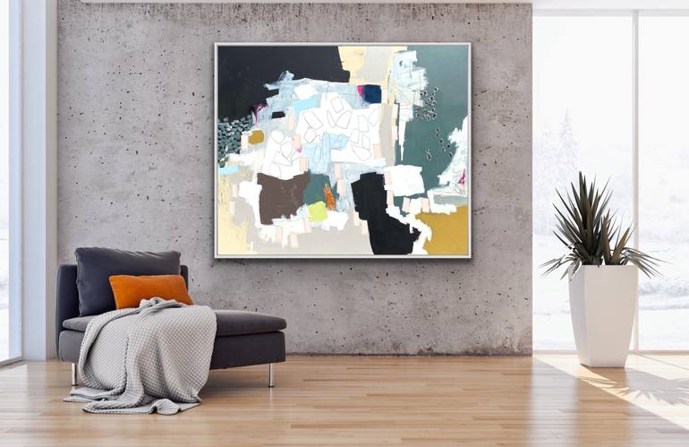 Original Abstract Painting by Glenna Adkins