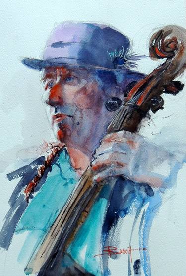 Original Impressionism Music Paintings by Diann Benoit Jameyfield