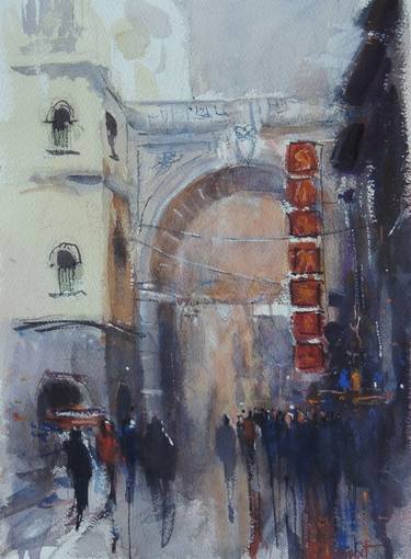 Original Impressionism Cities Paintings by Diann Benoit Jameyfield