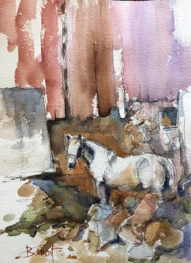 Original Horse Paintings by Diann Benoit Jameyfield