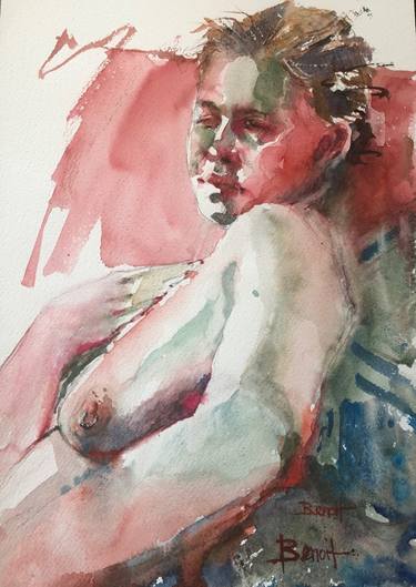 Original Figurative Nude Paintings by Diann Benoit Jameyfield