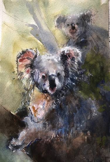 Original Impressionism Animal Paintings by Diann Benoit Jameyfield