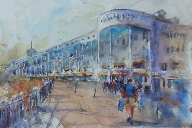 Original Impressionism Architecture Paintings by Diann Benoit Jameyfield