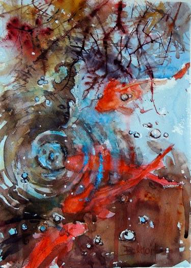 Original Impressionism Fish Paintings by Diann Benoit Jameyfield