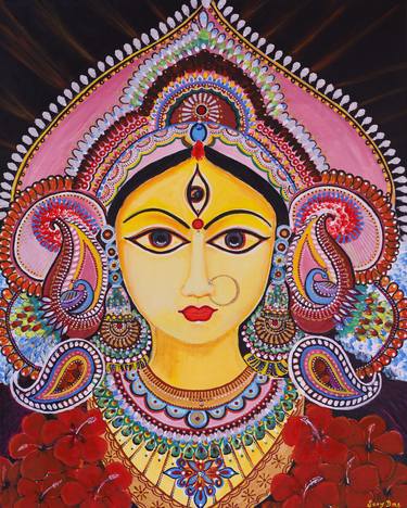 Print of Fine Art Religion Paintings by Sonali Das