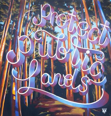 Print of Fine Art Calligraphy Paintings by Sara buttra