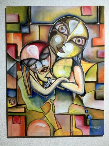 Original Abstract Painting by Peter Oye