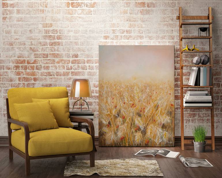 Original Impressionism Landscape Painting by Georges Karam