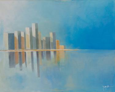Original Modern Seascape Paintings by Georges Karam