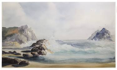 Original Fine Art Seascape Painting by José Carlos Ramírez Barberá