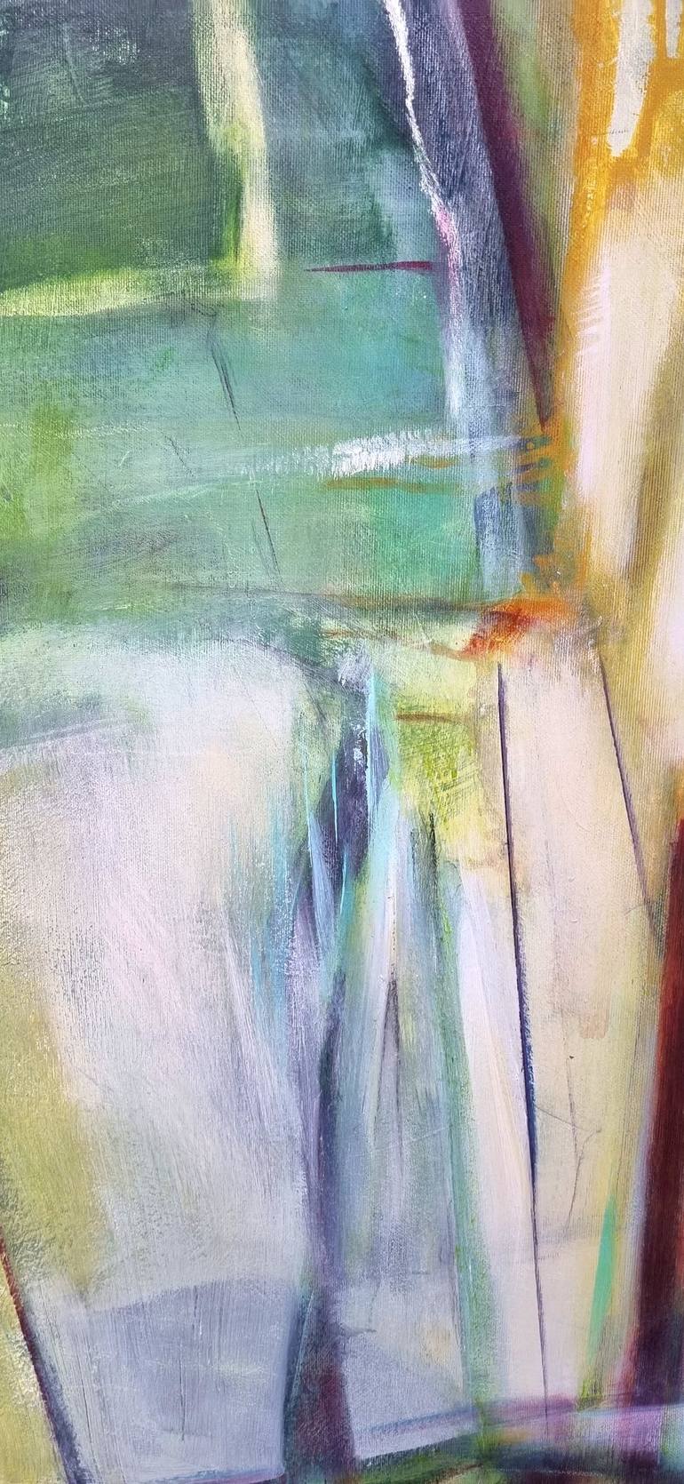 Original Semi-abstract Landscape Painting by Bea Evers