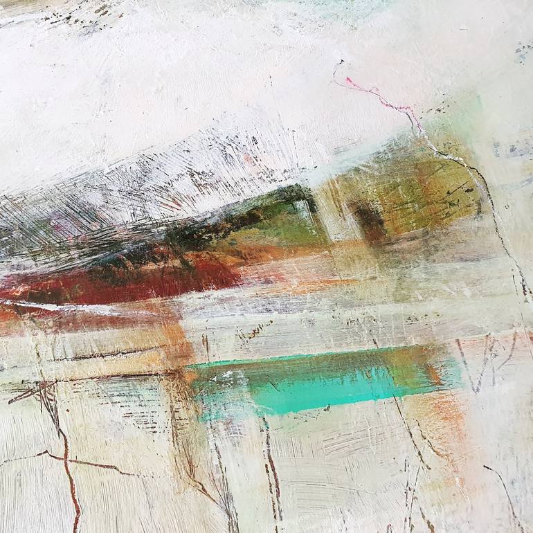 Original Abstract Landscape Painting by Bea Evers