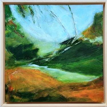 Original Abstract Landscape Paintings by Bea Evers