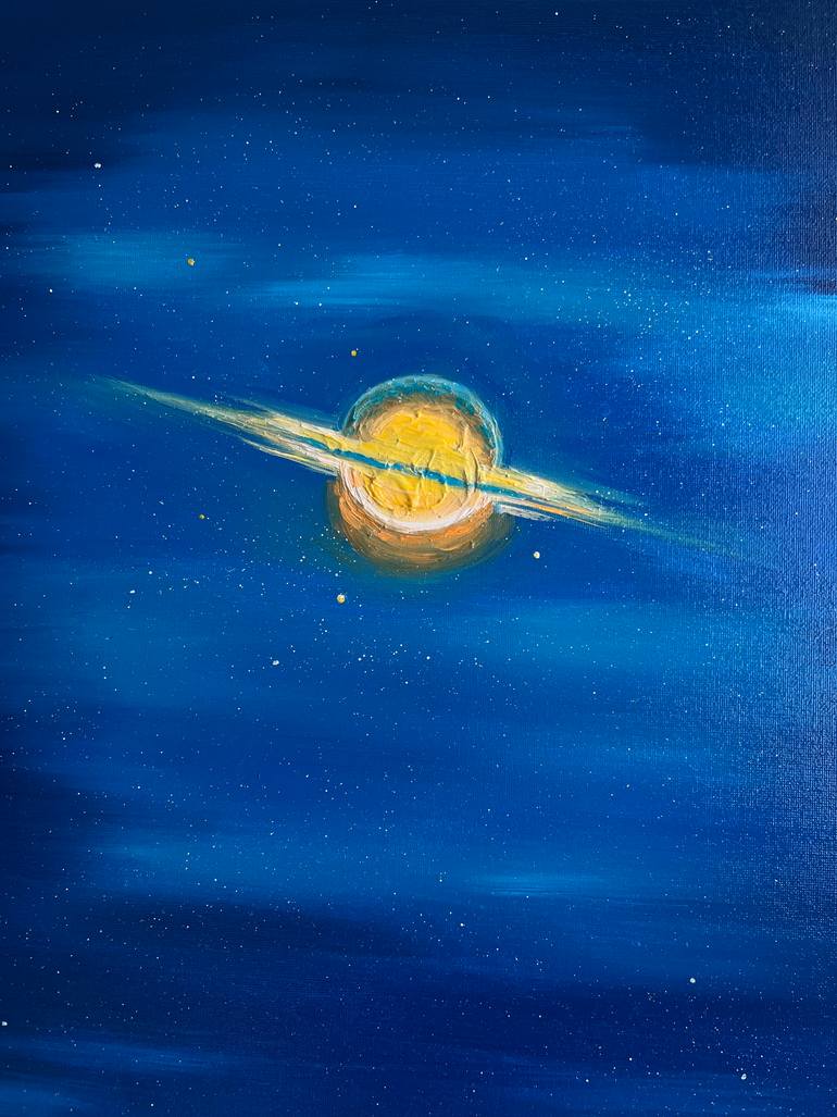 Original Abstract Landscape Painting by Irina Voloshchenko