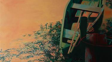 Print of Figurative Boat Paintings by Sylwia Rakowska