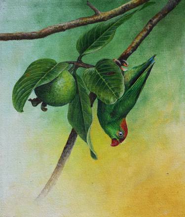 Print of Expressionism Nature Paintings by Dilrukshi Chandrika