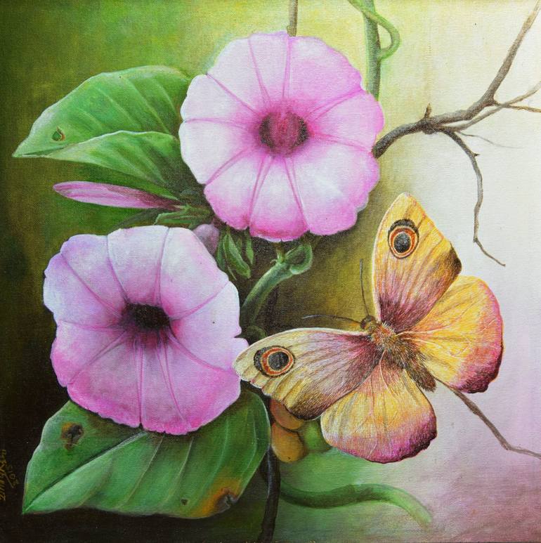 Print of Expressionism Nature Paintings by Dilrukshi Chandrika