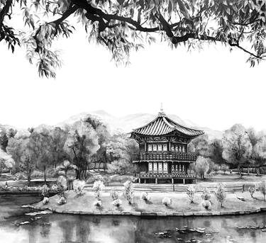 Print of Fine Art Architecture Paintings by Ahyoung Sohn