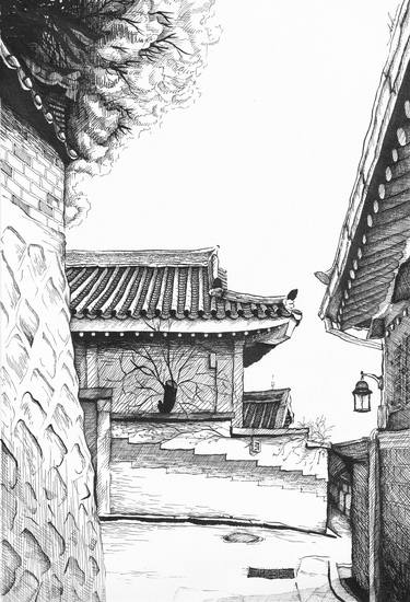 Print of Figurative Architecture Drawings by Ahyoung Sohn