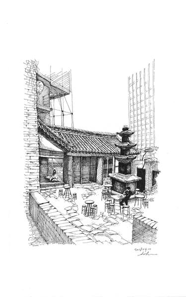 Print of Architecture Drawings by Ahyoung Sohn