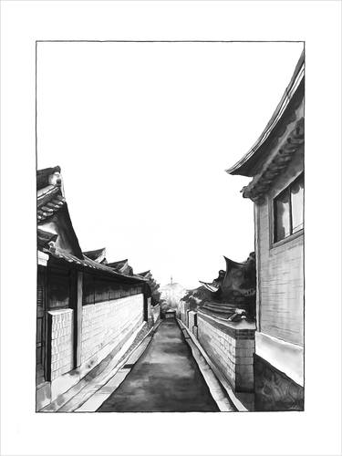 Print of Figurative Architecture Paintings by Ahyoung Sohn