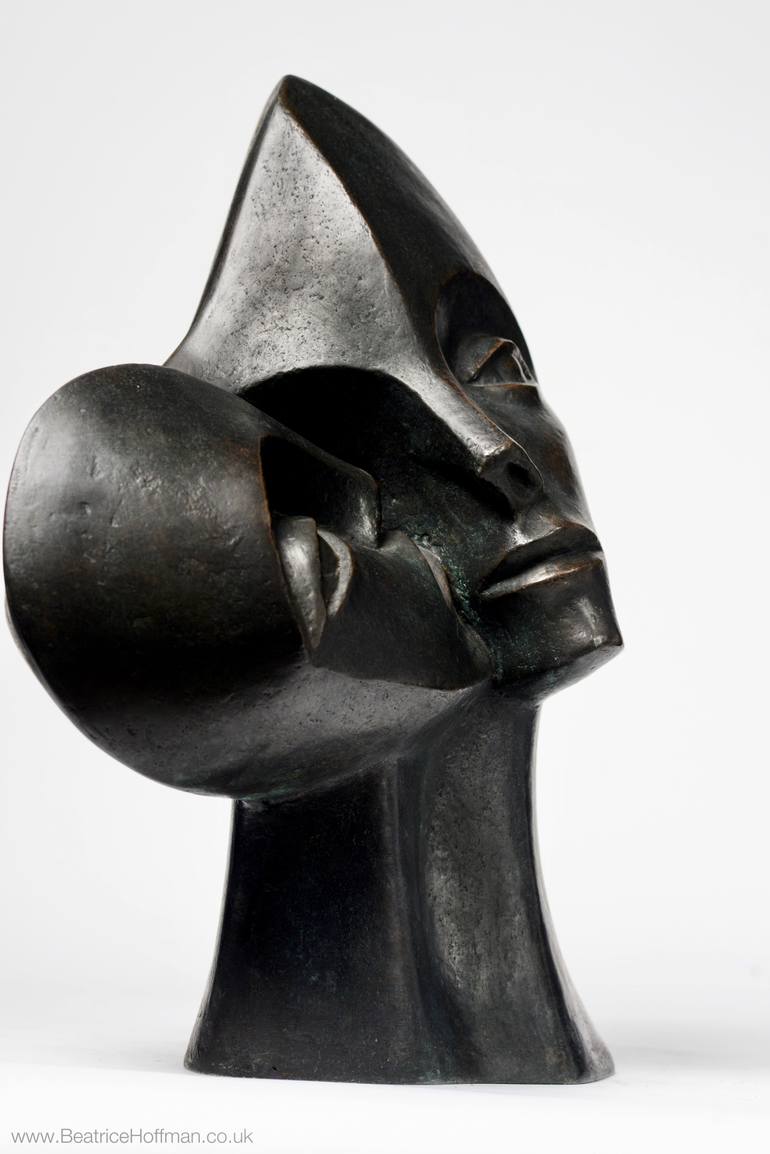 Original Abstract Love Sculpture by Beatrice Hoffman