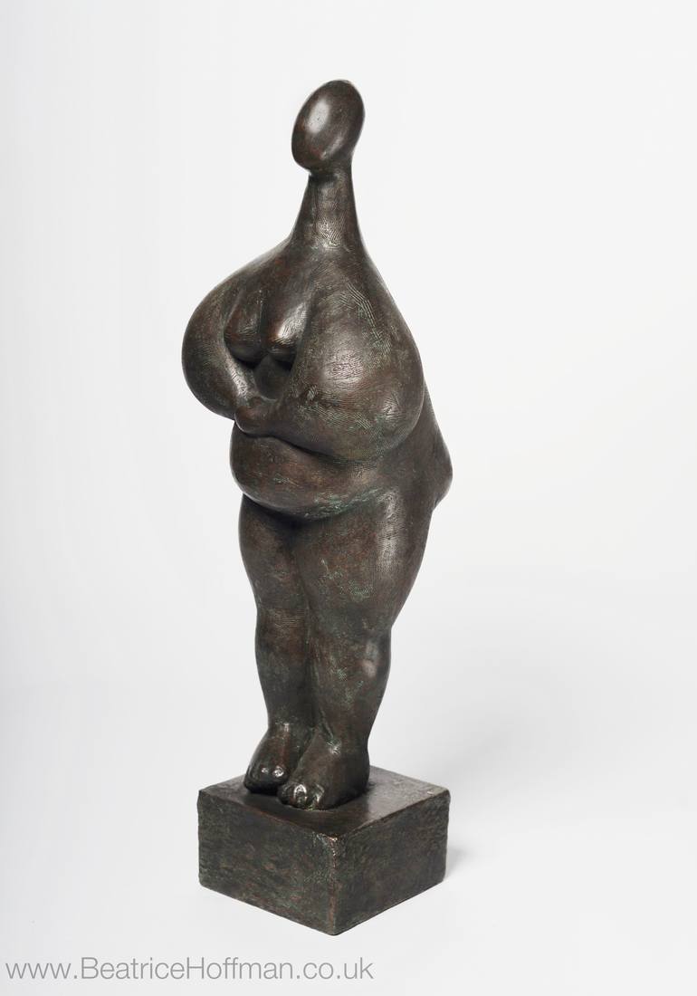Original Expressionism Body Sculpture by Beatrice Hoffman