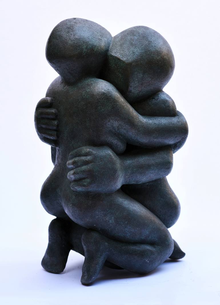 Original Love Sculpture by Beatrice Hoffman