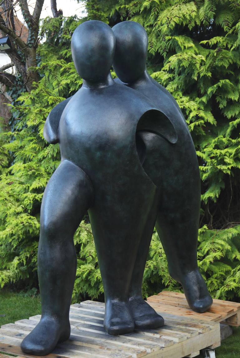 Original Abstract Body Sculpture by Beatrice Hoffman