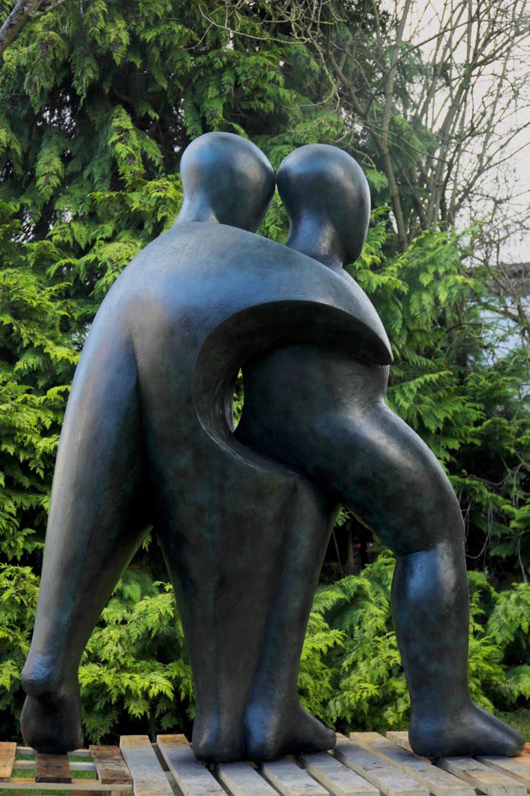 Original Abstract Body Sculpture by Beatrice Hoffman