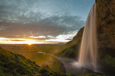 Seljalandsfoss Waterfall in Iceland thumb